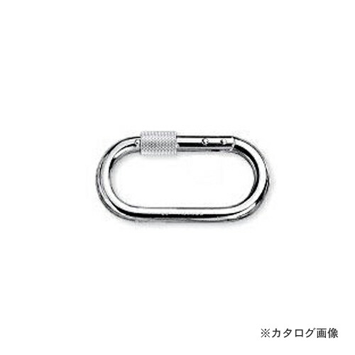 【貨物輸送別途】【直送品】伊藤製造所 123 カラビナ レスキュー 鉄 10個 KR10