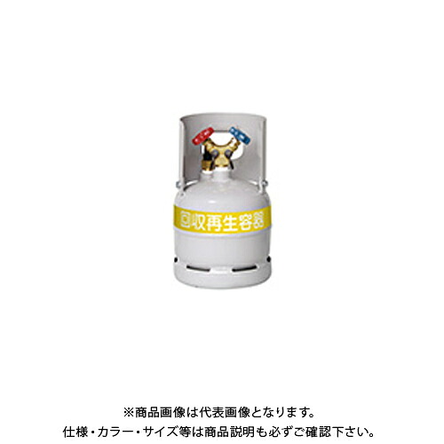 アサダ Asada 高耐圧フロンリコール・生まれ変わり用ボンベ 6L 1/4\"界面 TF090"