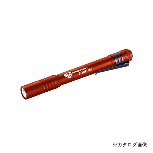 ストリームライト STREAMLIGHT スタイラスプロ レッドボディ/ホワイトLED 66120