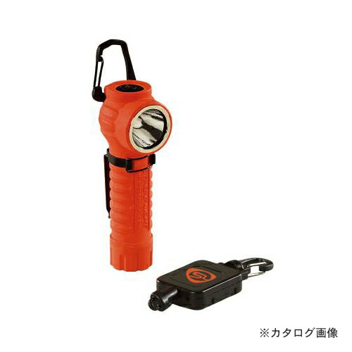 流れ点火装置 STREAMLIGHT ポリタック90 LED(オレンジ色) 自動小銃巻上吊りひも付 88832