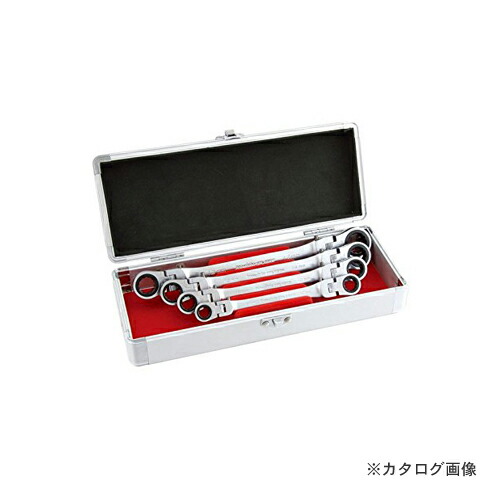 プロオート Pro-Auto 4pcs ダブルフレックスロックギアレンチセット DFL-4S