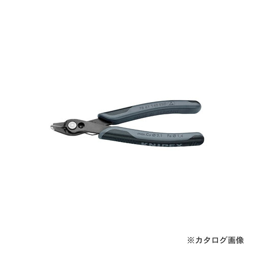 クニペックス KNIPEX 7861-140ESD エレクトロニクス スーパーニッパーXL SB