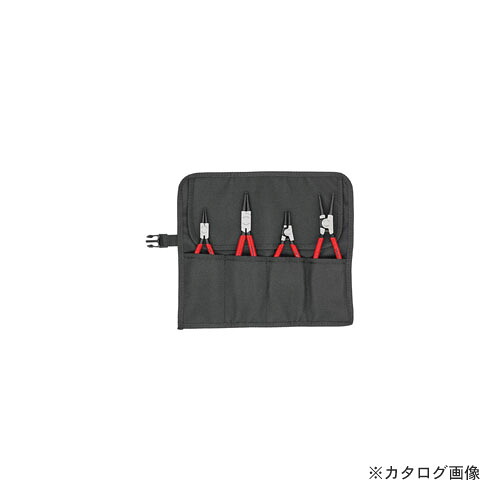 クニペックス KNIPEX 001956V01 スナップリングプライヤーセット 4本組 14,377円