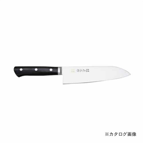 正広作 MV-本焼 三徳包丁 175mm #14823