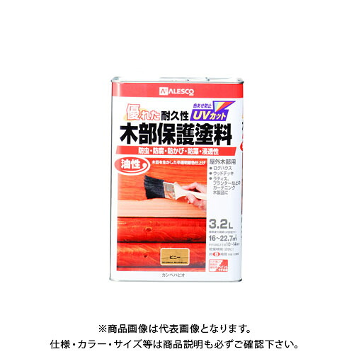 カンペハピオ 油性木部保護塗料 ピニー 3.2L 00237643501032