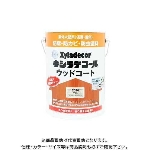 カンペハピオ 水性キシラデコール ウッドコート ワイス 3.4L 00097670430000