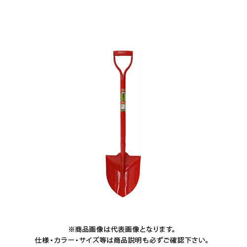 【直送品】浅香工業 金象 防災用シャヴェル丸形 煙管柄 #909