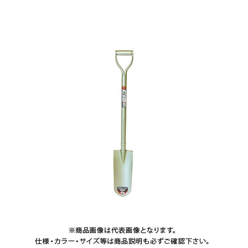 【直送品】浅香工業 金象 細く深深掘る溝掘りシャヴェル #4204