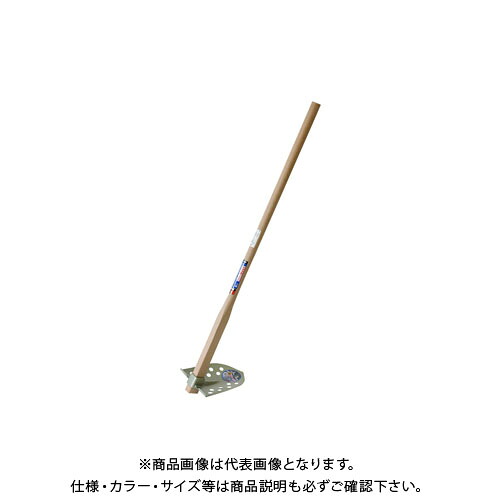 【直送品】浅香工業 金象 軽さ家庭菜園用シャヴェル鍬 柄共 #079837