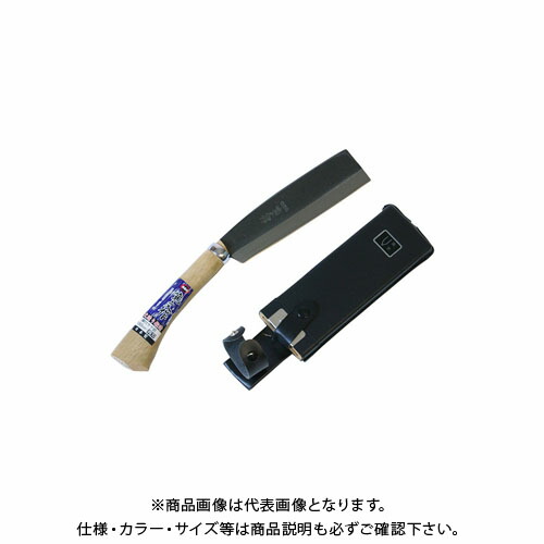 浅香工業 宝長久寛文作 鋼付サヤ鉈 180両刃 #190132