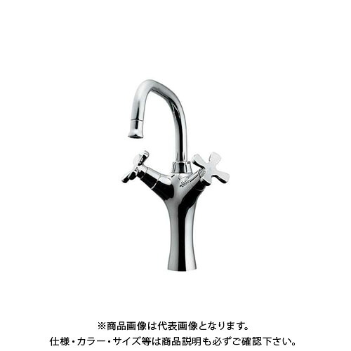 カクダイ 2ハンドル混合栓/トール 150-416