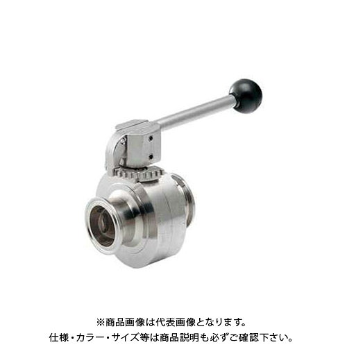 カクダイ サニタリーバタフライバルブ 691-30-A