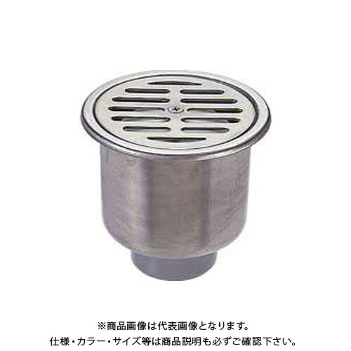 カクダイ ステンレスワントラップ 4224-75×40