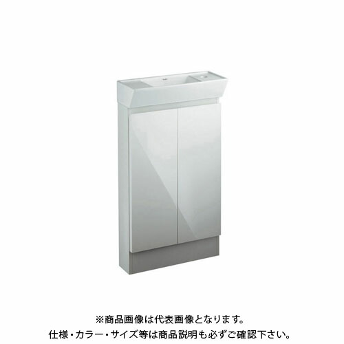 カクダイ 角型室内用便器器収納家具つき 200-311 木材・建築資材・設備-配管資材
