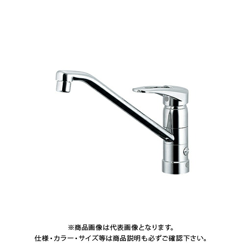 カクダイ KAKUDAI 117-051Kシングルレバー混合栓分水孔付 117-051K|工具屋「まいど!」