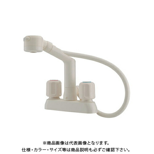 カクダイ KAKUDAI 151-215 2ハンドル混合栓 シャワー付 151-215