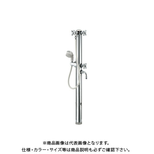 カクダイ KAKUDAI 624-207 ステンレス鋼双口シャワー練りあわせる栓柱 624-207