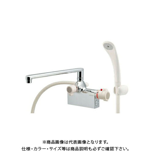 カクダイ KAKUDAI 175-010 サーモスタットシャワー混合栓デッキ 175-010｜工具屋「まいど！」