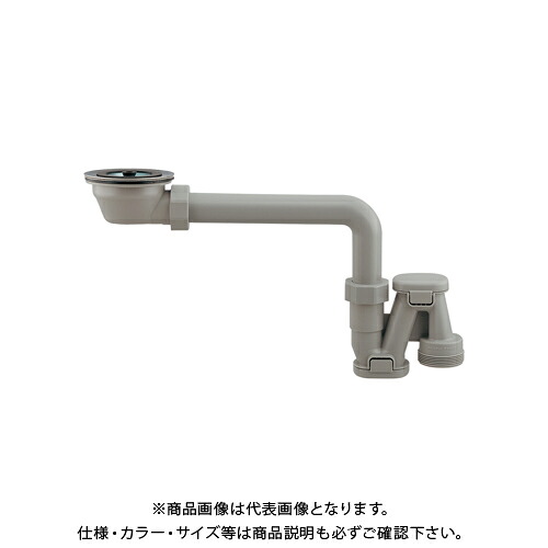 カクダイ KAKUDAI 453-013 流し台薄型トラップ 453-013