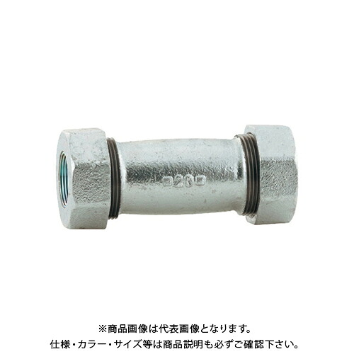 カクダイ KAKUDAI 649-832-40W 3管ジョイント ロングソケット 649-832-40W