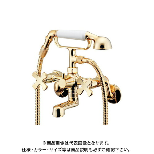 カクダイ KAKUDAI 133-505-G 2ハンドルシャワー混合栓 金 133-505-G