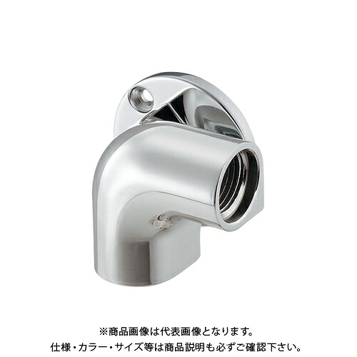 カクダイ KAKUDAI 612-511-13 クローム座付エルボ 612-511-13