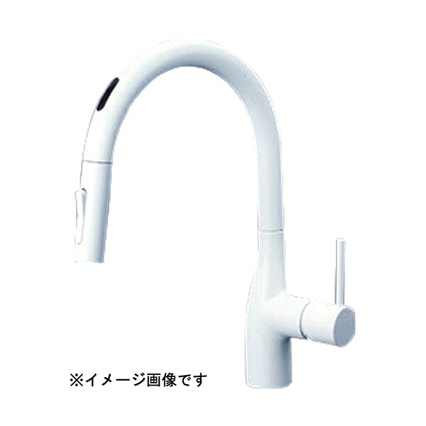 KVK シングルシャワー付雑ぜ合わせる栓 (検出器付) (e生き肝) 引っ敷き白いこと KM6071ECM4