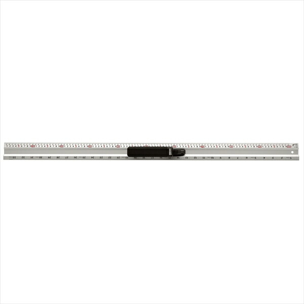 【貨物輸送別途】【直送品】アルミカットスケールハンドル付目盛 100糎 新潟精機 ACS-100H