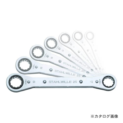 スタビレー 25/7マイコン 板ラチェットメガネセット (96411301) 手動工具-DIY・工具-レンチ・スパナ