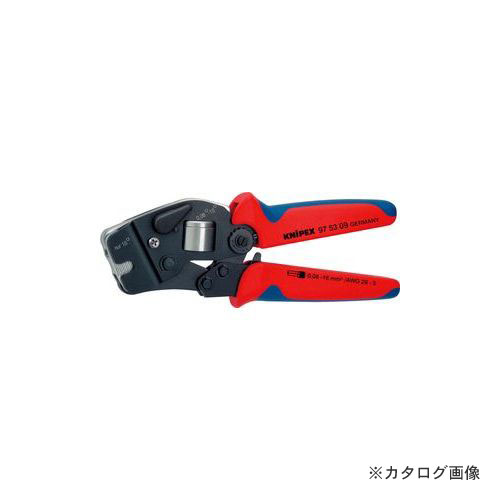 クニペックス 9753-09 ワイヤーエンドスリーブ圧着ペンチ 33,589円