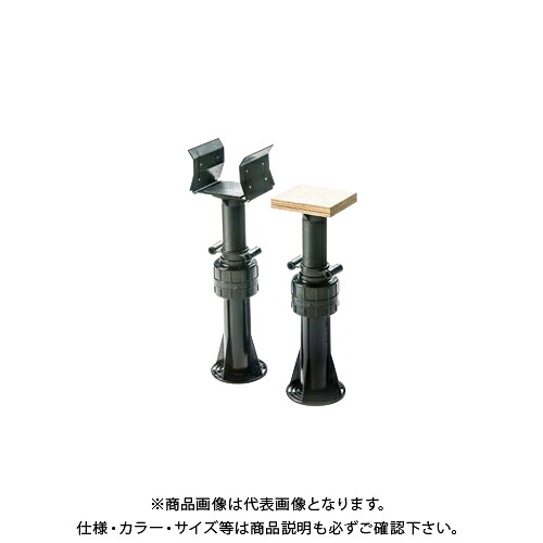 城東テクノ Joto ゆかづか 大引受 合板タイプ 381mm～509mm ブラック(66ナイロン) (30コ) YS-3650B