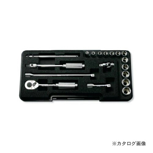 コーケン ko-ken P2251M 1/4\"(6.35mm) ソケットセット 18ヶ組