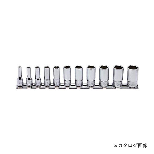 コーケン ko-ken 6.35mm 6角セミディープソケット 11ヶ組 RS2300X/11