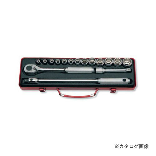 コーケン ko-ken 1/2\"(12.7粍) 4232M 16ヶ組 ソケットメタルケースセット"