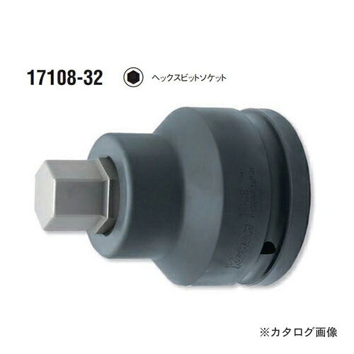 コーケン ko-ken 1-1/2"(38.1mm) 17108.32-30mm インパクトヘックスビットソケット 全長115mm|工具屋「まいど!」