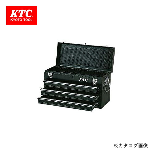 KTC 用だんす(3段3抽き出し) ソリッドブラック SKX0213BK