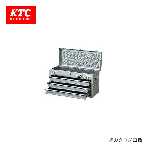 KTC 用だんす(3段3抽き出し) メタリックシルバー SKX0213S