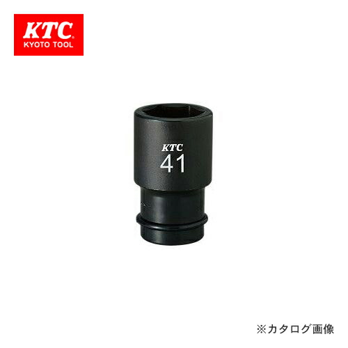 KTC 25.4sq. インパクトレンチ用ソケット(ディープ薄肉) ピン・リング付 BP8L-50TP