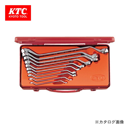 KTC 45°ロングめがねレンチセット(10本組) M2510