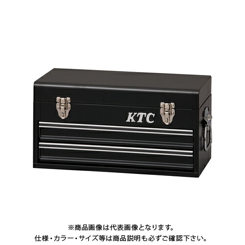 KTC ナローチェスト(2段2引出し) ブラック SKX0102BK