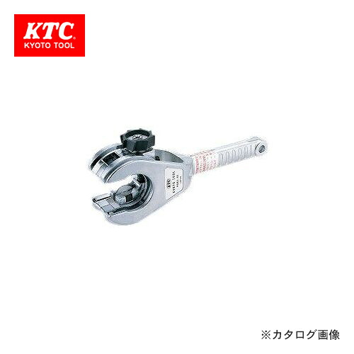 KTC 銅・脂管用ラチェットパイプカッタ PCRT2-35 花・ガーデン・DIY-手動工具