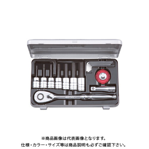 KTC 12.7sq.ヘキサゴンビットソケットレンチセット TBT415HX