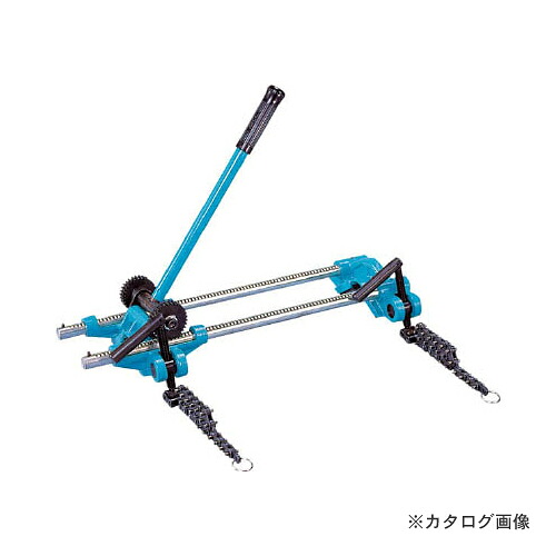 MCC 松阪鉄工所 塩ビ管差しいれる機 200 PIS-200 DIY・工具-配管工具-花・ガーデン・DIY