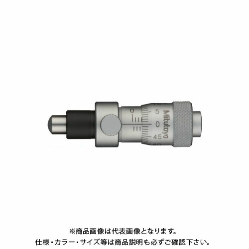 ミツトヨ Mitutoyo マイクロメータヘッド(標準型) ストレート 球面(SR4) (148-318) MHC3-6.5CLC｜工具屋「まいど！」
