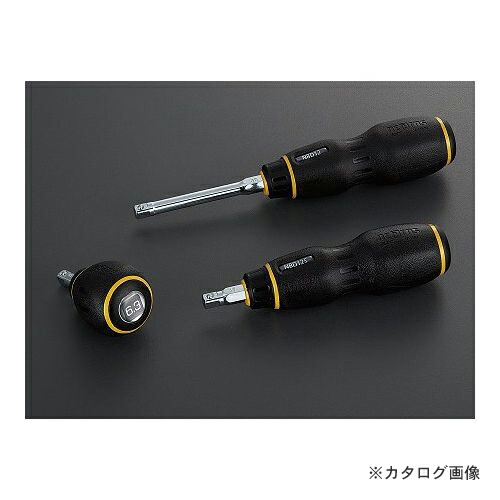 ネプロス KTC nepros 6.3sq.ドライバ型ハンドル(ショート) NBD12S