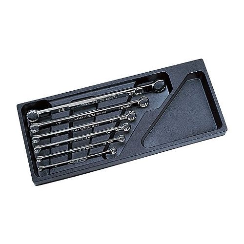 ネプロス KTC nepros ストレートスタンダードめがねレンチセット[6本組] NTM106｜工具屋「まいど！」 27,180円