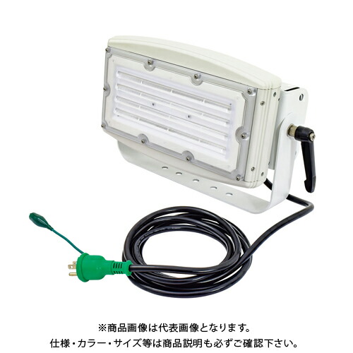 日動工業 投光器型LED スクエアライト100W LEIS-100D-JW-50K