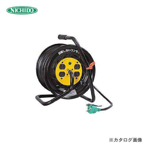 日動工業 マジックリール 標準型 アース付 30m Z-E34｜工具屋「まいど！」