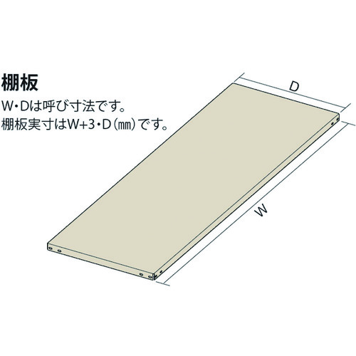 【送料別途】【直送品】IRIS 軽量ラック100 棚板 W1800*D600 LTA1860