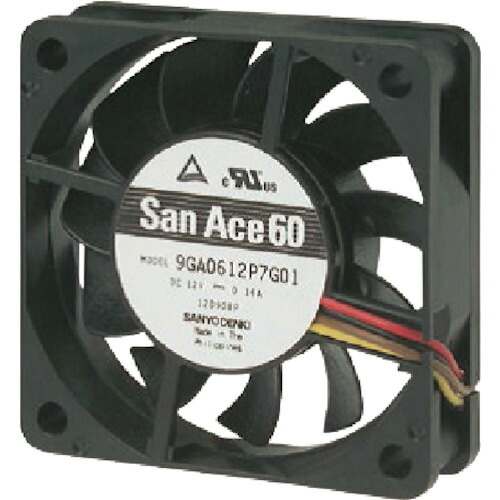 SanAce 低使い果たすワット数気違い(92×38 DC48V PWM・パルスセンサ付き添い人) 9GA0948P1H03